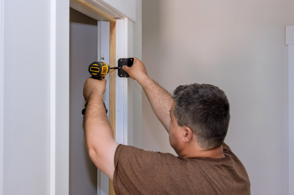 Handyman door repair